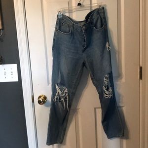 Ripped jeans from Topshop